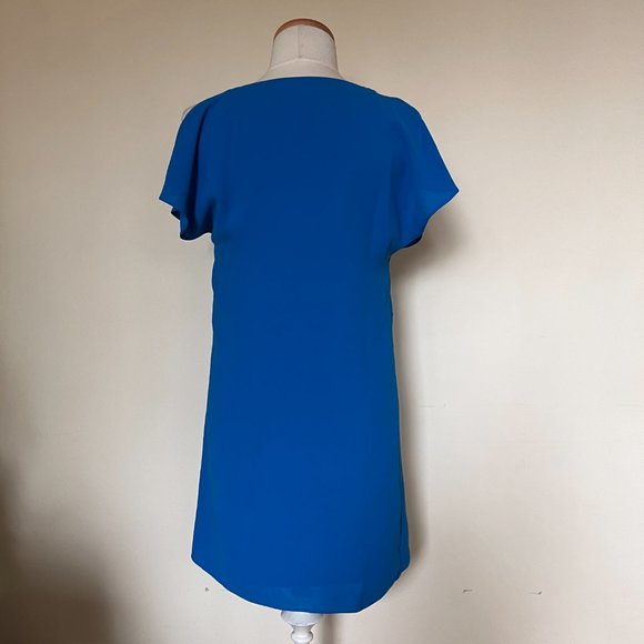 Adrianna Papell Blue Midi Dress 2P - Picture 5 of 15
